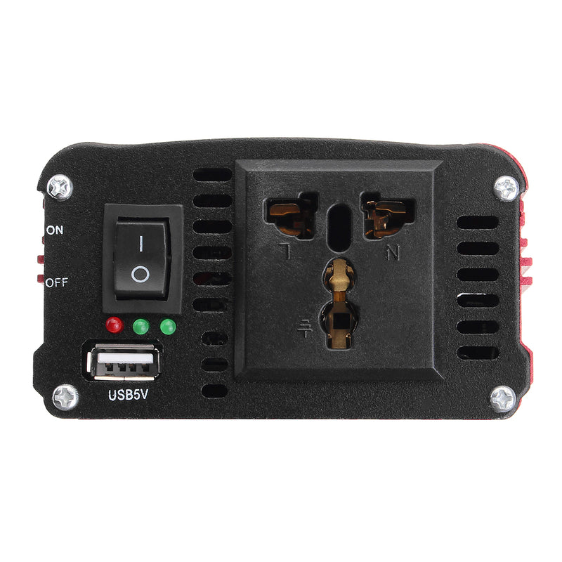 DOXIN Power Inverter 3000W Peak Modified Sine Wave Converter DC 12V/24V To AC 220V USB Plug Port