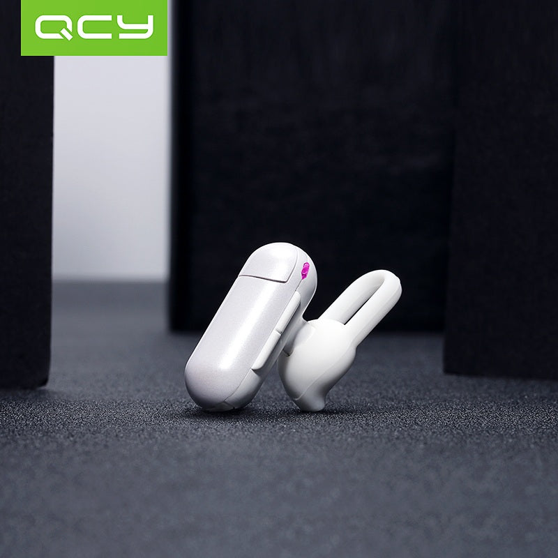 QCY Q12 Mini Invisiable Earphone Wireless bluetooth Noise Cancelling Single-headphone with Mic from xiaomi Eco-System