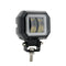 3inch  12/24V 6500K 20W Square LED Work Light With White Angel Eyes Lights Spot Fog light For Car Boat Motorcycle