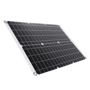 Mono Solar Panel Charger Dual USB Monocrystaline Flexible Solar Controller Power Bank Outdoor Camping Hiking Battery Charger