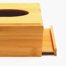 Creative Plain Wooden Tissue Box Cover Wood Holder Car Home Paper Storage