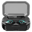 KUMI T3S All In One TWS Smart Touch bluetooth 5.0 Headset LED Display Stereo Bass Waterproof Earphone With 3300mAh Charging Box for Xiaomi