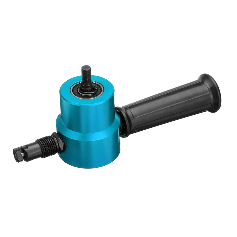 Blue or Orange Double Headed Sheet Metal Cutting Nibbler Drill Attachment Metal Cutter