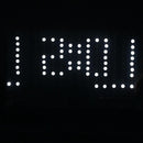 DIY FFT1625 Digital Clock Music Spectrum Electronic Kit With Temperature Display With Housing