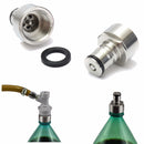 G5/8 Stainless Steel Carbonation Cap Adapter for Home Brew Beer Soda