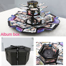 Explosion Box Scrapbook DIY Photo Album Anniversary Mystery Creative Exploding For Gift
