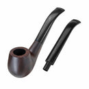 Highend Double Handle Ebony Wooden Water Pipe Handmade Tool
