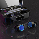 G02 TWS Wireless Dual bluetooth 5.0 In-ear Headphone Smart Touch LED Display Waterproof Earphone for Mobile Phones