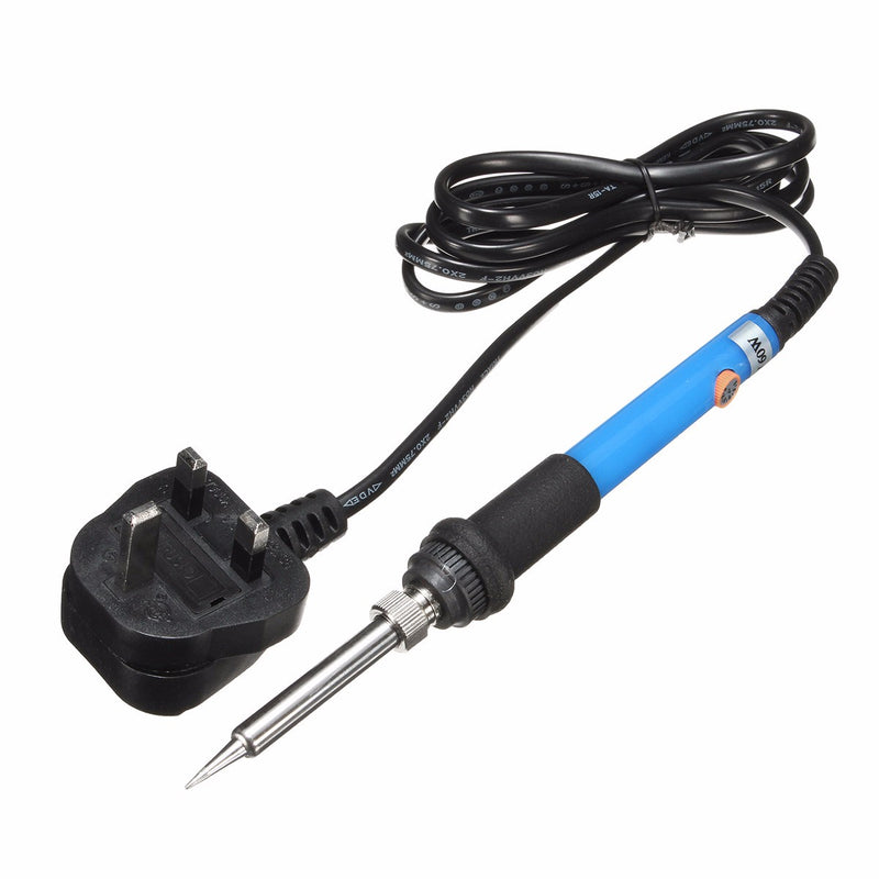 60W 220V Adjustable Temp Soldering Solder Iron Kit Wire Tips Stand Welding Tool