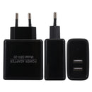 EU 5V 2.4A Dual USB Charger Power Adapter Intelligent Recognition For Smartphone Tablet PC
