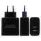 EU 5V 2.4A Dual USB Charger Power Adapter Intelligent Recognition For Smartphone Tablet PC
