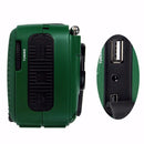 Degen DE13 Portable FM MW SW Manual Cranking Dynamo World Receiver Radio Recorder