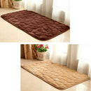 KCASA Colorful 3D Pebbles Bath Rug Natural Absorbent Rubber Bath Floor Mat Rebound