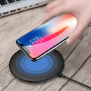 USAMS 10W Qi Wireless LED 9V Fast Charger Holder Stand Pad for iPhone 8 X Samsung S8