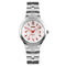 SKMEI 9132 30M Water Resistant Calendar Ladies Wrist Watch Stainless Steel Band Quartz Watches