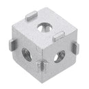 Machifit 2/3 Hole Aluminum Angle Connector Junction Corner Bracket 2020/3030/4040 Series Aluminum Extrusion CNC Parts