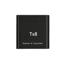 TX8 2 In 1 bluetooth 5.0 Transmitter Receiver Wireless Audio Adapter For TV PC Headphone