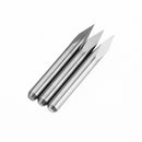 Drillpro 10pcs 3.175mm Shank 30 Degree 0.1/0.2/0.3mm Tip Engraving Bit CNC Tool