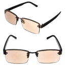 KCASA Brown Crystal Presbyopic Fatigue Relieve Best Reading Glasses Sun Glassess Strength