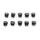 Wendao R13-507 125V 6A 16mm No Lock Self-reset Switch Push Button OFF/ON 10pcs