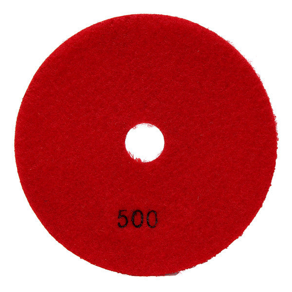 5 Inch 50-6000 Grit Diamond Polishing Pad Wet Dry Sanding Disc for Marble Concrete Granite Glass