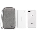 Boona 19cm*10.5cm Single Layer Digital Accessories Storage Bag Travel Bag Power Bank USB Charger Cable Organizer Bag