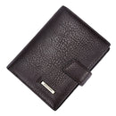 Hengsheng Tri-fold PU Leather Wallet Multifunction  ID Credit Card Holder Passport Holder