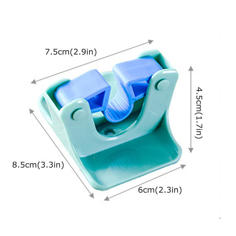 Bathroom Mop Brush Broom Hanger Holder Home Hooks Hanging Storage