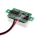 20pcs 0.36 Inch DC0V-32V Blue LED Digital Display Voltage Meter Voltmeter Reverse Connection Protection