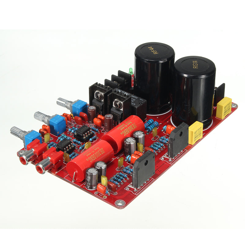 AC20V-28V LM3886+NE5532 68W+68W 4-8 Ohm Amp Power Amplifier Board