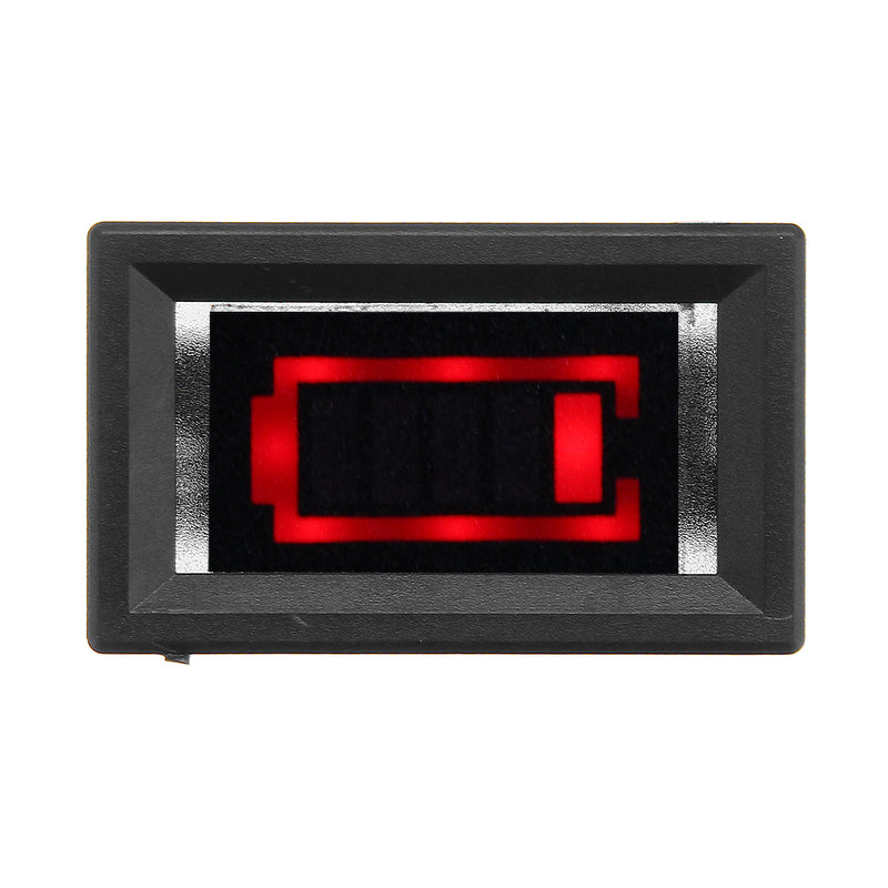 5pcs 12V Lead-acid Battery Capacity Indicator Power Measurement Instrument Tester With LED Display