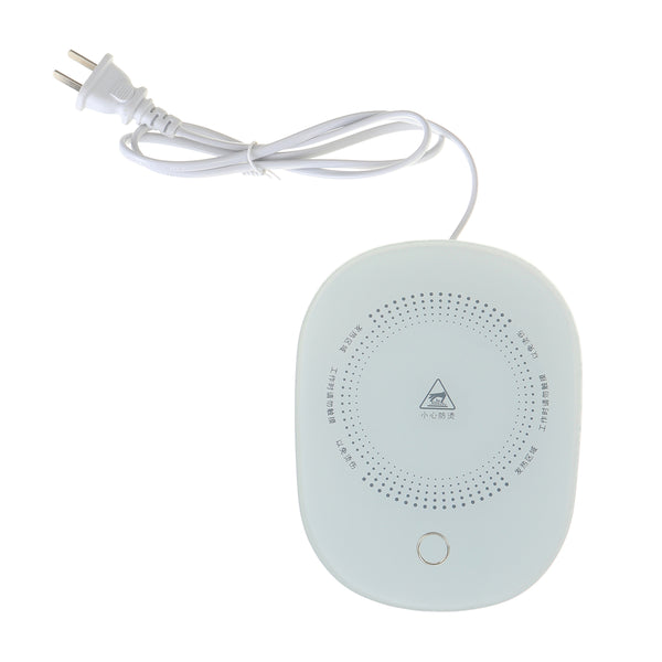 220V 55C Electric Heating Thermostat Cup Warmer Pad Automatic Waterproof Coffee Mug Heating Mat Hot Coffee Plate Accessories for Tea Cocoa Milk Drinks