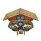 KB-002 Wooden Cuckoo Clock 3D Swing Clock Cartoon Wall Clock Bird Time Bell Alarm Watch