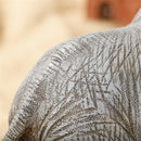 Antiqued Walking ELEPHANT Ornament Figurine Statues Garden Gift Sculptures Decorations