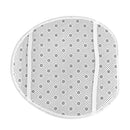 4PCS Bathroom Window Shower Curtain Set Beach Print Patent Prints Polyester