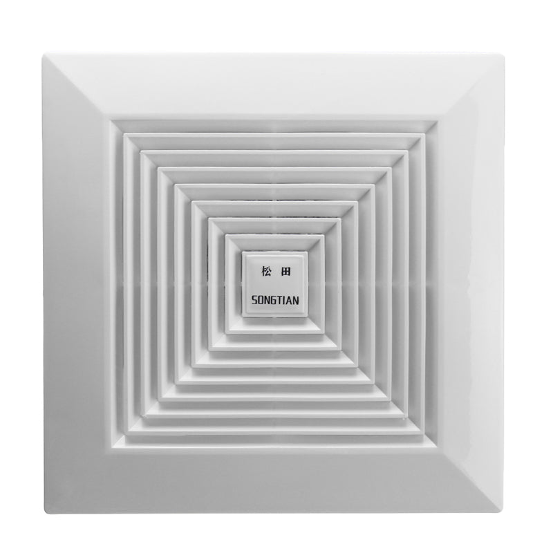 KHG-16B 38W 8 Inch Exhaust Fan Ceiling Wall Mount Exhaust Fan For Home Ventilation Bathroom Garage