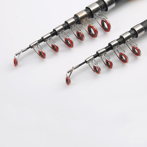 ZANLURE 1.5/1.7/1.9m Carbon Fiber Fishing Rod Telescopic Sea Fishing Pole Hand Fishing Tackle Sea Rod
