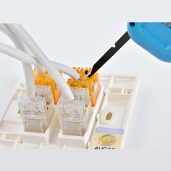 Aucas Network Cable Impact Krone Tool Module Block Insertion Punch Down Tool