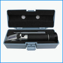 Portable Handheld Refractometer Freezing Point Specific Gravity Analyzer Instrument Antifreeze Fluids Refractometer Sugar Measuring Instrument Salinity Meter