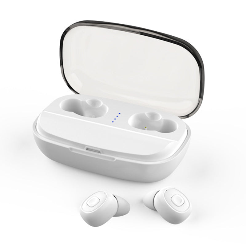 Bakeey TWS True Wireless bluetooth 5.0 Earphone 6D HiFi Stereo 3000mAh Power Bank Bilateral Call Heaephone