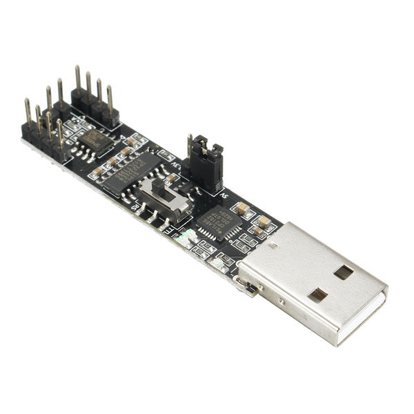 5Pcs 3-in-1 USB to RS485 RS232 TTL Serial Port Module 2Mbps CP2102 Chip Board