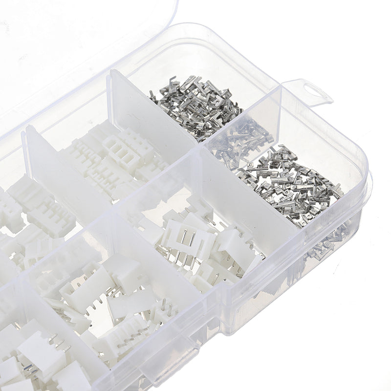 1500pcs PH2.0 2p 3p 4 pin 2.0mm Pitch Terminal Kit / Housing / Pin Header JST Connector Wire Connectors Adaptor PH Kits