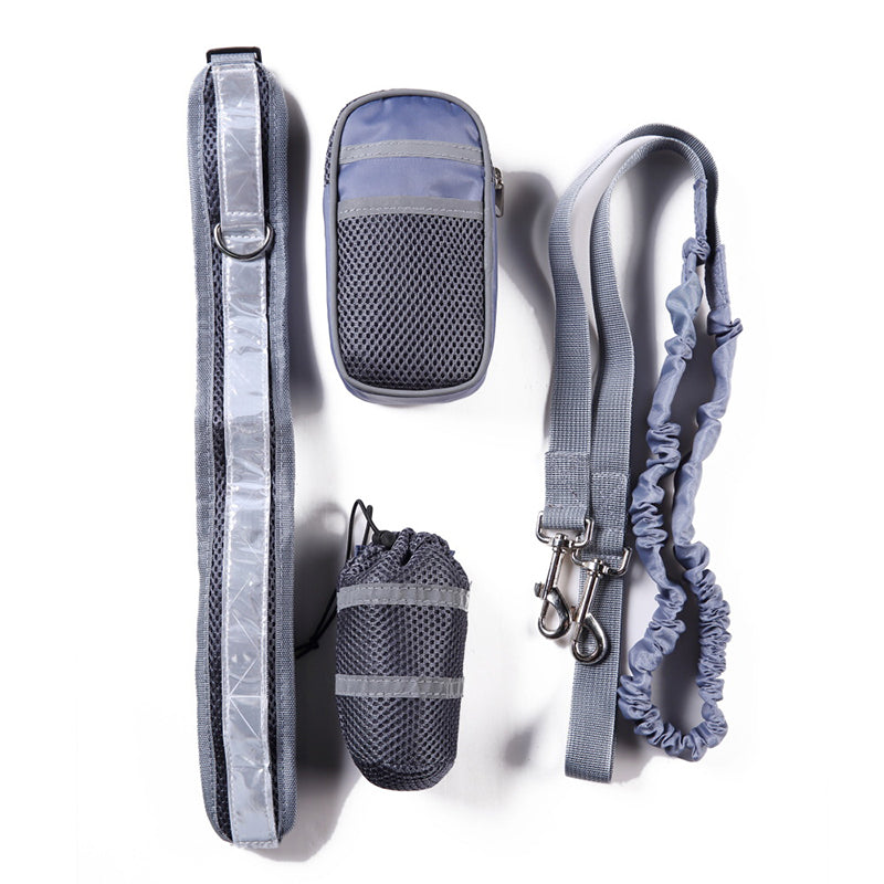 Dog Running Pet Sports Set Reflective Dog Traction Rope Set Running Traction Training Bag Outdoor Multi-function Hyena From Xiaomi Youpin