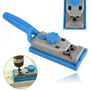 Round Wood Tenon Locator Drilling Positioner Drill Hole Woodworking Tool Pocket Hole Jig