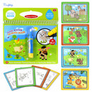 Magic Water Painting Graffiti Book Reusable Color Animal Graphics Cognitive Education Paper Art Drawing Toy