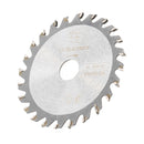 Drillpro 5pcs 85mm Saw Blade 24 Teeth 15mm Bore Circular Cutting Disc Woodworking Tool