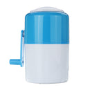 Manual Ice Crusher Shaver Portable Household Snow Cone Maker Crushing Hand Cran