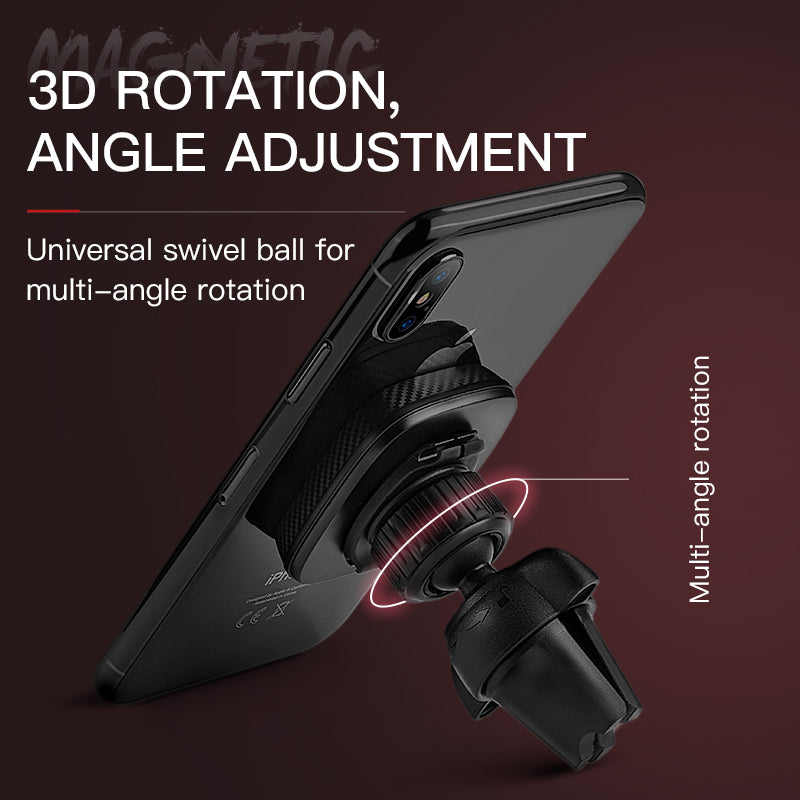 Earldom Strong Magnetic Dashboard Windshield Air Vent Car Phone Holder 360 Rotation For 4.0-7.0 Inch Smart Phone Samsung Note 10+ iPhone 11 Pro Max