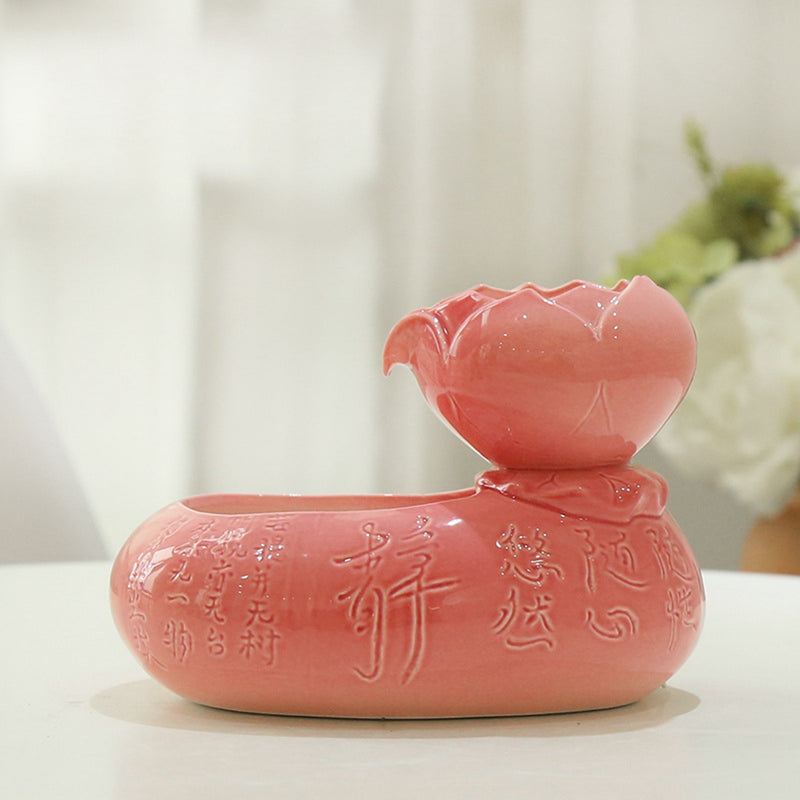 Ceramic Automatic Pet Drinking Water Fountain Dispenser Electric Cat Dog Bowl Waterer