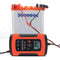 FOXSUR 12V 5A Pulse Repair LCD Battery Charger Red For Car Motorcycle Agm Gel Wet Lead Acid Battery
